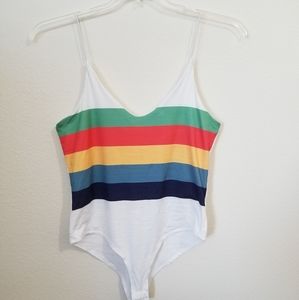 Gaze Rainbow Bodysuit Size: Medium